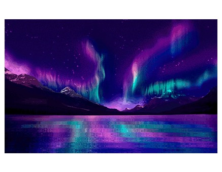 magenta blue slide